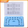 AZDENT Dental Orthodontic Brackets Self-Ligating Braces Inserted Crimpable Movable Hooks Auxiliary Hole Buccal Tube 28pcs/Box