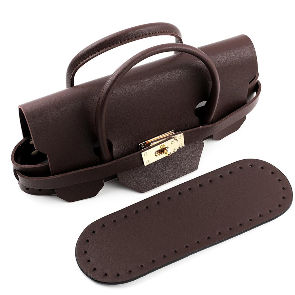 Универсальный набор деталей для плетения сумки для персонализированных крафт-проектов. Креативные аксессуары для вязаной сумки ручной работы.