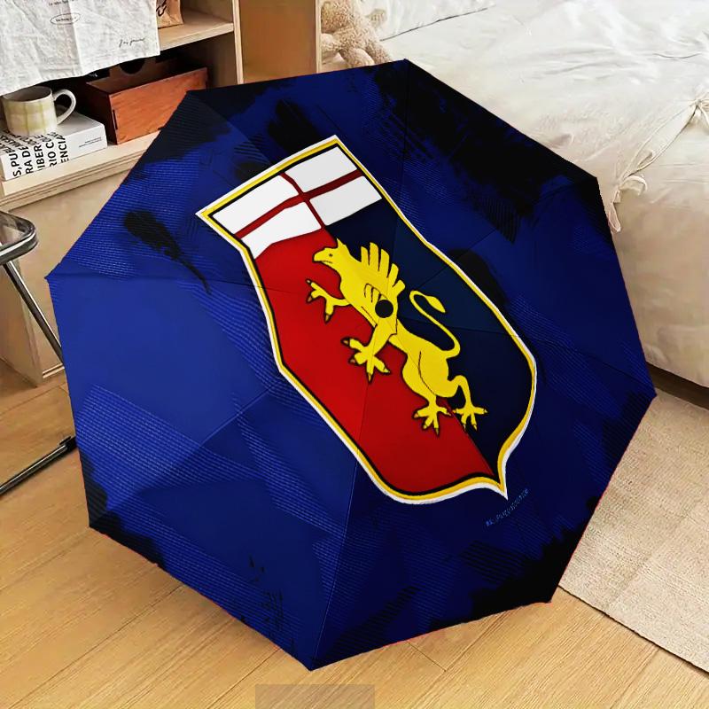 Lion Shield Genoa Automatic Folding Umbrella - 8-Rib Travel Umbrella with Auto Open/Close & Portable Gifts for holidays or birthdays