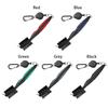 Portable Golf Accessories Double Sided Golf Club Brush Clip To Bag Groove Cleaner Cleaning Tool