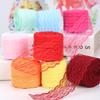 10Meters/Roll 43mm Lace Ribbon Handmade Material DIY Apparel Sewing Fabric Blue Purple Green Pink Red Black White Lace Trimming