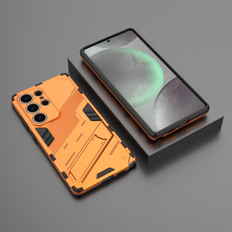 Для Samsung Galaxy S25 S 25 Ultra 5G чехол автомобильный магнитный держатель бронированная задняя крышка для Samsung S25 Plus S25Plus S25+ подставка чехлы