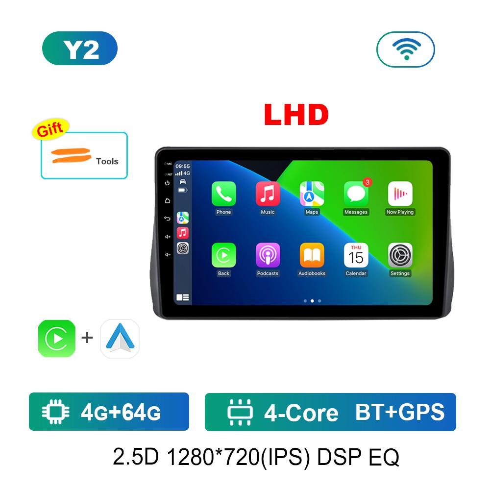 Android Car Radio Multimedia Video Player для Toyota Wish 2 2009 - 2017 GPS-навигация Левый руль DSP Stereo 4G WiFi