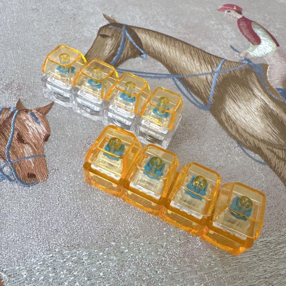 Снятие стресса Непоседа Кликер Игрушка Светодиодная Клавиатура Декомпрессионный Брелок Новый Брелок Для Взрослых