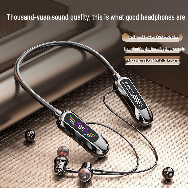 FD-6 Bluetooth-гарнитура для спорта с шейным ободком, высокая точность воспроизведения звука, длительное время работы от аккумулятора
