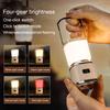 LED Camping Lantern Super Bright Dimmable 4 Lighting Modes Rechargeable Waterproof Cordless Tent Light