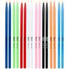 1 Pair Drum Sticks 5A Maple Wood Drumsticks Colourful Jazz Drumsticks