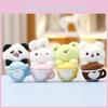 Plush Toy Tea Cup Rabbit Soft Plush Stuffed Animal For Kids Gift Collection