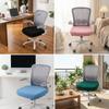Stretch Computer Chair Seat Cozy Plush Elastic Chair Cover Office Chair Covers  Hotel