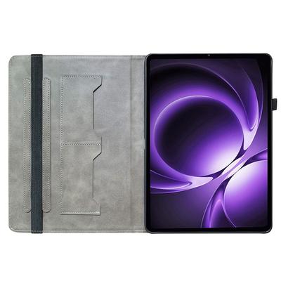Для Xiaomi Redmi K Pad Кожаный чехол с принтом, подставка, чехол для планшета со слотами для карт
