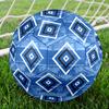 Hamburger SV HSV size5 Soccer Ball, colorful, suitable for all ages, machine-stitched, PVC material, competition grade,durable and high bounce