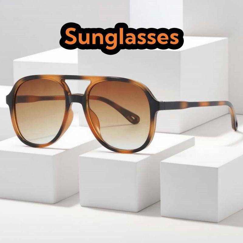 Casual Large Toad Sunglasses for Fishing Outdoor Sports Sun Protection Stage Performances Shades Glasses