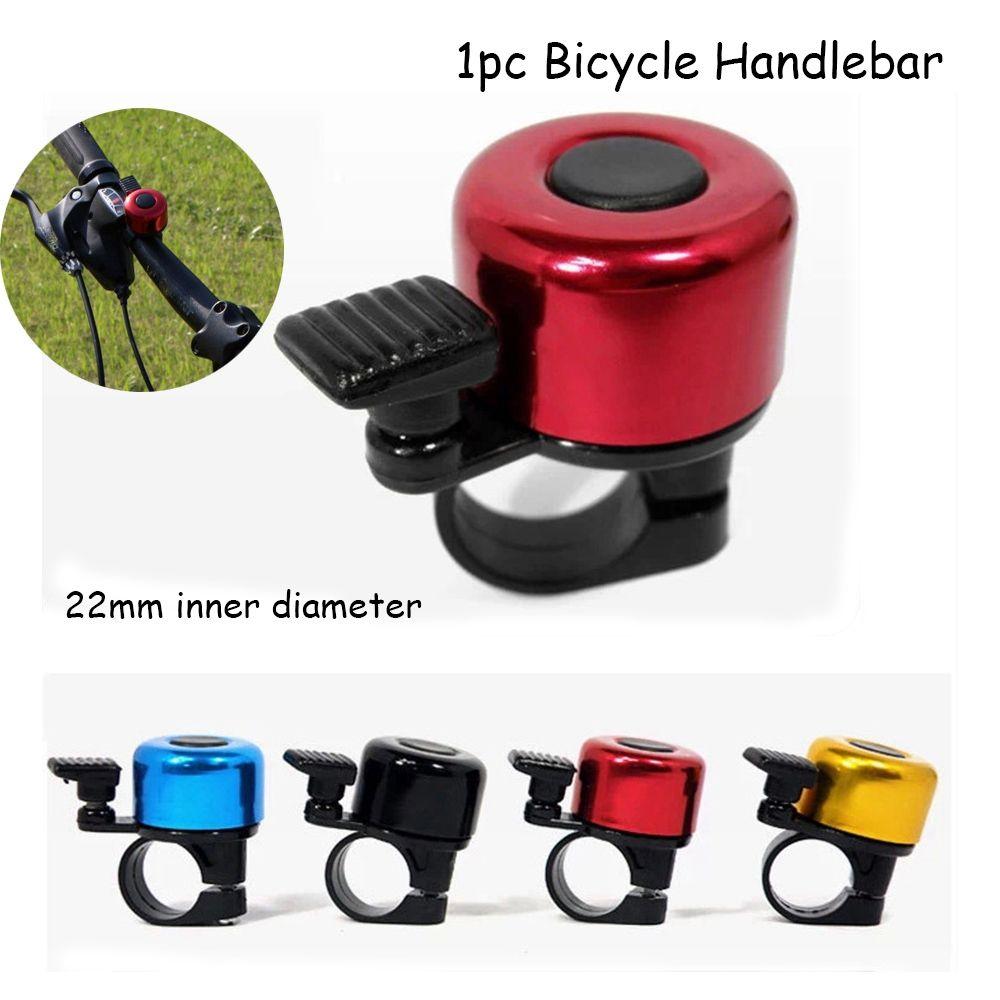 Metal Rings Aluminum Alloy Safety Bike Bell Horn Sound Alarm Metal Ring Cycling Bicycle Handlebar