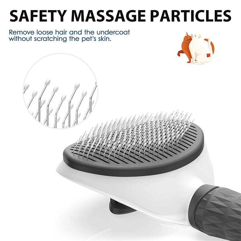 Щетка для волос для собак, расческа для кошек, уход и уход за кошками, щетка из нержавеющей стали, расческа для длинных волос, чистка собак, аксессуары для собак