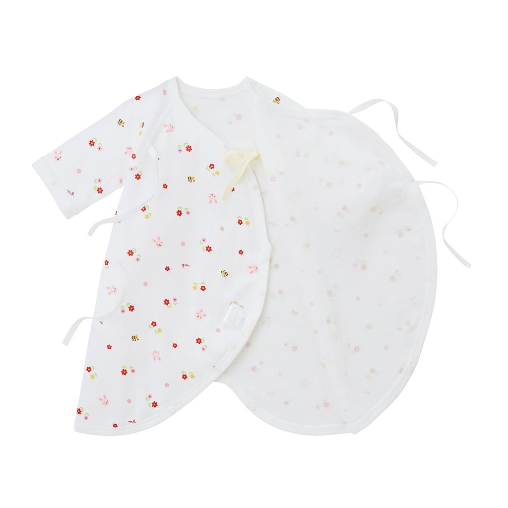 MIKI HOUSE Комбинезон Сделано для мальчиков и Размер Майка, 100% хлопок, Япония, Для девочек, Новорожденный, 60 см, Розовый, 40-2320-386