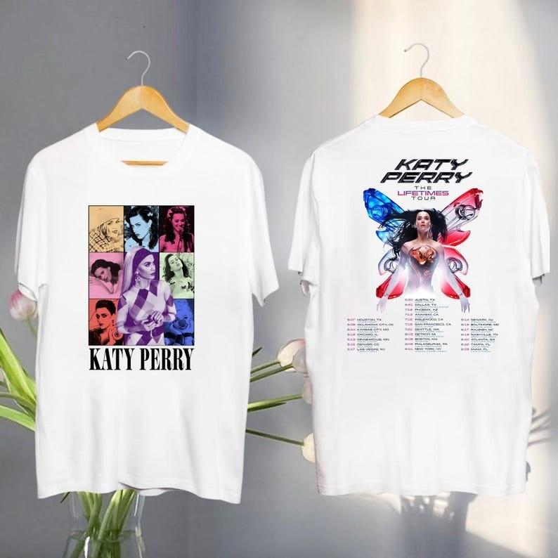 Katy Perry 2025 Concert Katy Perry The Lifetime Tour 2025 Shirt Fan Gift