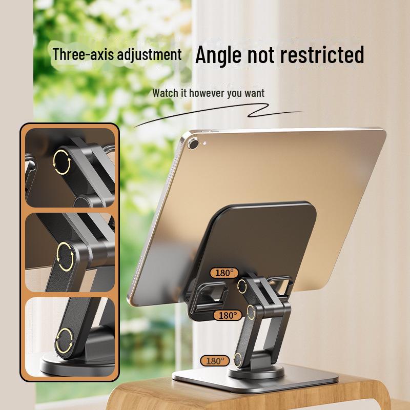 Подставка для планшета и телефона из алюминия, вращающаяся на 360°
