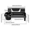 Multifunctional Car Organizer Box With Cup Holder Drink Stand Side Door Window Phone Slot Hanging Storage Rack Auto Accessories