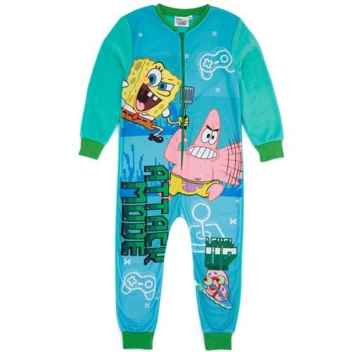 SpongeBob SquarePants Children/Kids Sleepsuit Attack Mode