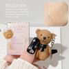 Lasting Cream Keychain Moisturizing Coverage Concealer Liquid Cover Makeup Face Scar Cute Acne Waterproof Bear, 03 Skin Color