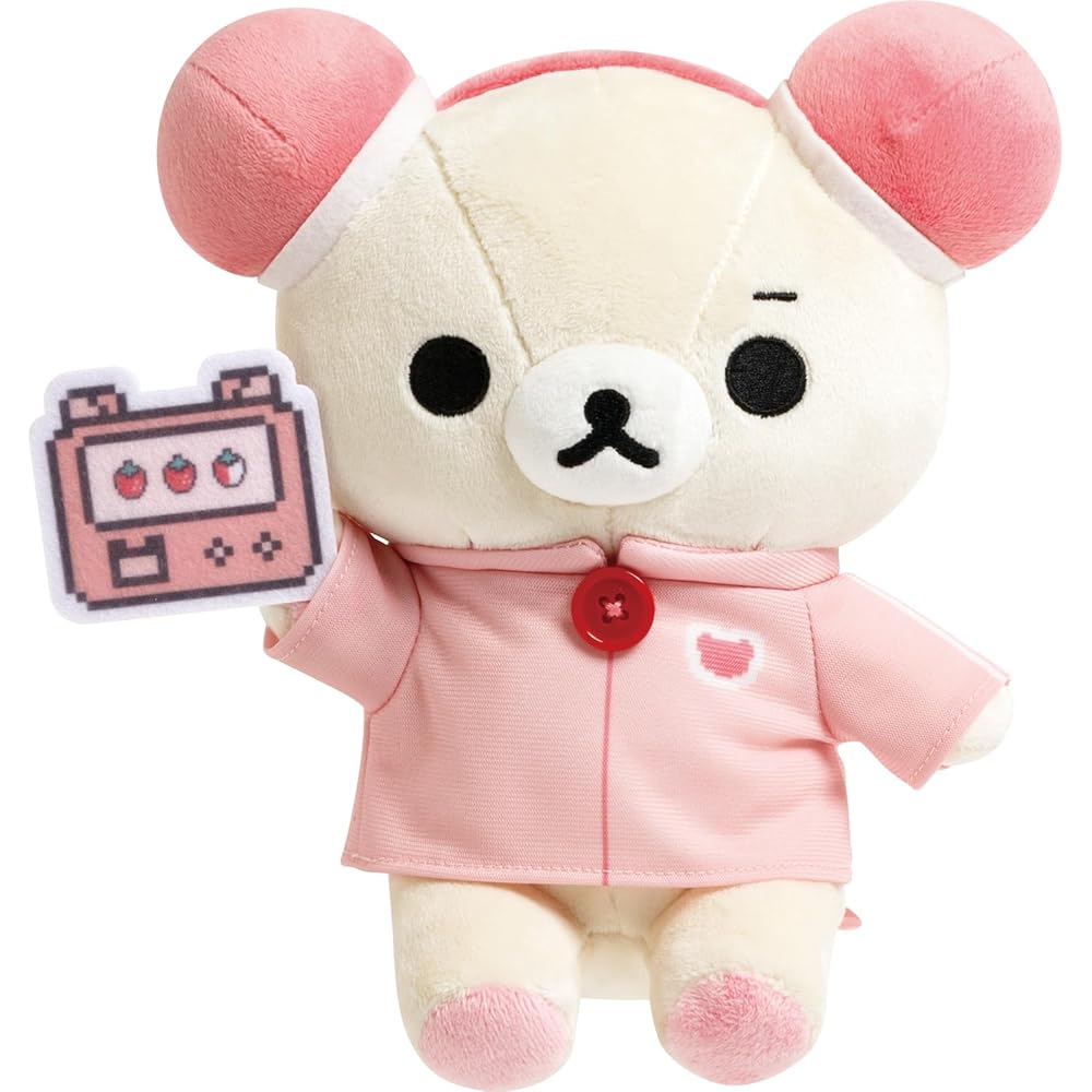 Плюшевая игрушка San-X Rilakkuma для игр Корилаккума 190 мм x 190 мм x 120 мм Мягкая набивная игрушка