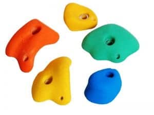 Climbing Wall Square 3 Grey - Coloured Grips