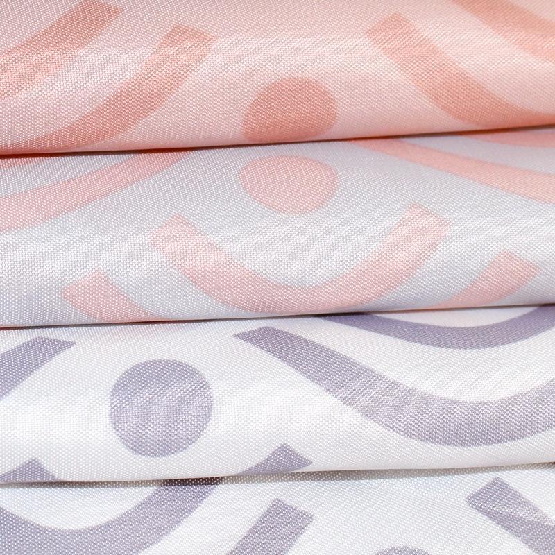 Водонепроницаемая занавеска для душа с крючками, утолщенная водонепроницаемая полиэфирная ткань, ткань для занавески для душа