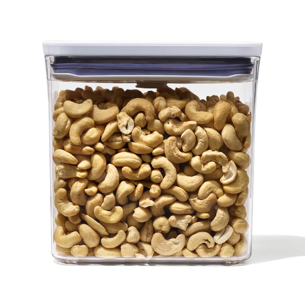 Контейнер для хранения OXO, герметичный, прямоугольный, короткий, набор из 6 предметов