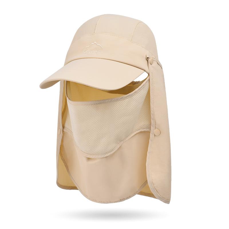 9071 Summer Quick-drying Baseball Cap Men's Sunscreen Hat Multifunctional Sun Hat Outdoor Fishing Mountaineering Hat