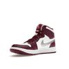 Кроссовки Air Jordan 1 High Golf Bordeaux Unisex Red White Metallic-Silver DQ0660-103