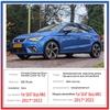 Стайлинг для SEAT Ibiza Mk5, аксессуары 2022 6F KJ1 2017 2018, глянцевая черная наклейка на дверную ручку автомобиля, наклейка на автомобиль