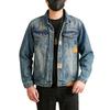 New Spring and Autumn Denim Jacket Men's American Trendy Retro Work Jacket Casual Jacket