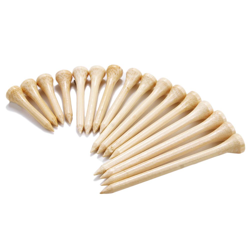 Stronger 4 Size Swing Practice 100Pcs Golf Accessories Golf Training Bamboo Tee Golf Tees