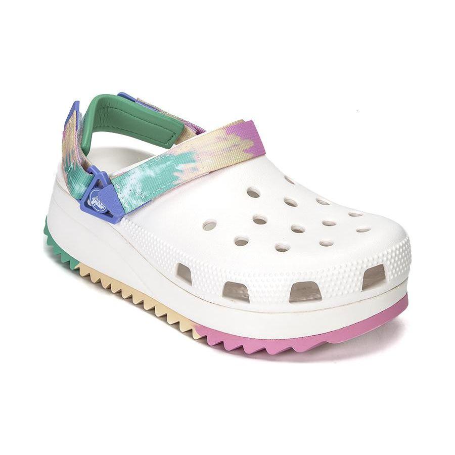 Crocs EVA Non-Slip Durable Sports Sandals Unisex Sandals White Multicolor 208285-94S