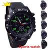 Quartz Watch Men Military Watches Sport Wristwatch Silicone Fashion Hours