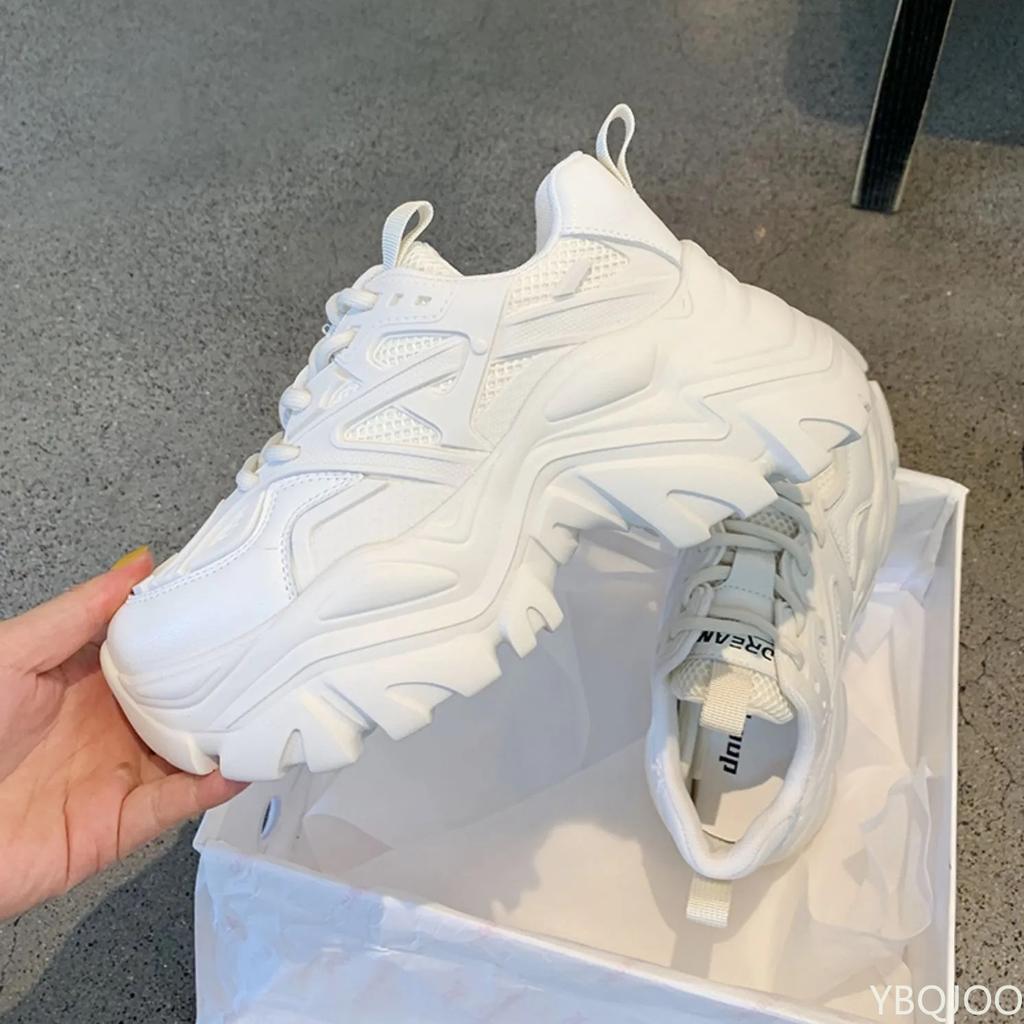 Platform Sneakers White Woman Vulcanize Shoes Femme Tenis Con Plataforma Luxury Tennis Feminino For Women 2025 Zapatos Mujer