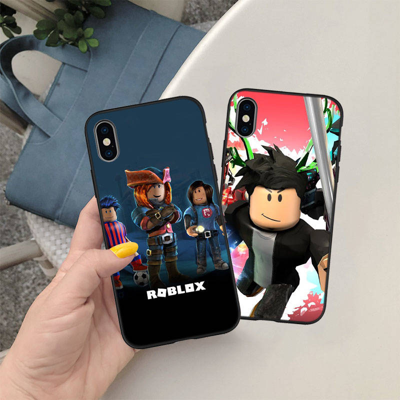 IR21 R-Robloxs Чехол для Samsung A06 A35 A25 A24 A15 A05S A05 M55 M35 M15 A02 A12 A13 A10 A16 A20 A30 A22 A31 A32 A33 A42 A50