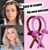 Hair Rollers Heatless Curling Rod Headband No Heat Silk Curls Ribbon Sleeping Soft Headband Lazy Hair Curlers Hair Styling Tools