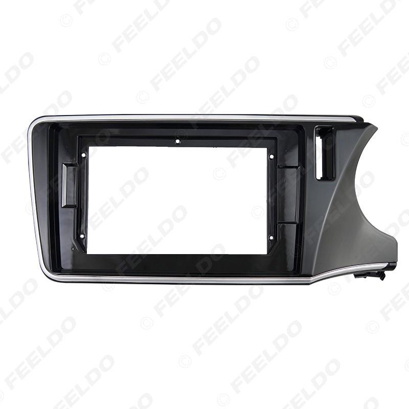 Для Honda City 2015 Greiz 2016+ Double Din Fascia Radio DCD Stereo Panel Dash Mounting Set Trim Face Frame Bezel