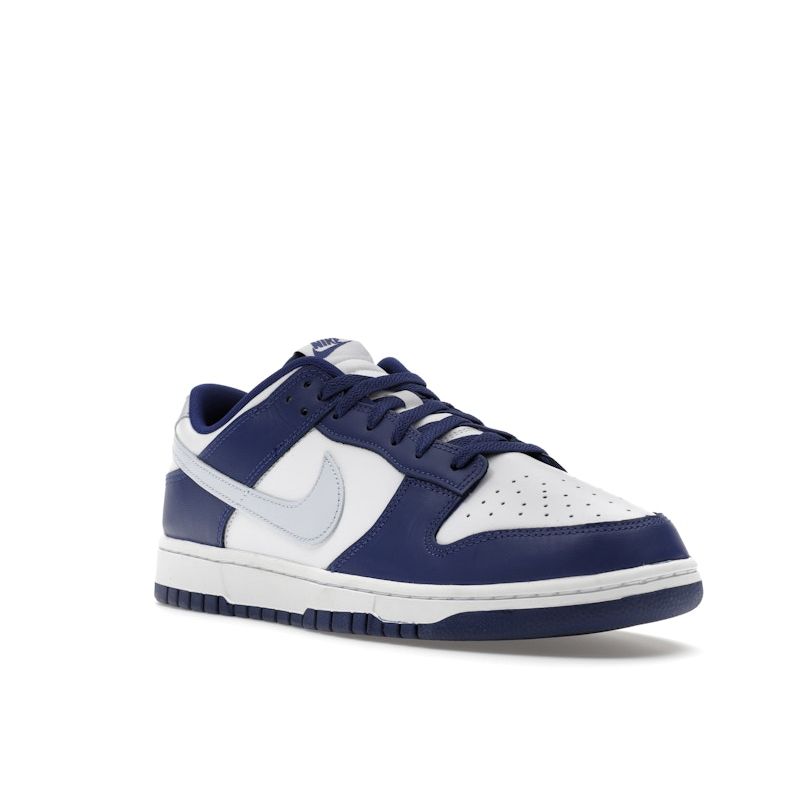 Nike Кроссовки Dunk Low Retro Мужские Глубокий Королевский Синий Футбольный Серый Белый DV0833-401