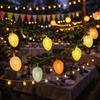 10 LED Lights Easter Egg Wreath 2M Easter Twig Garland  Easter Party