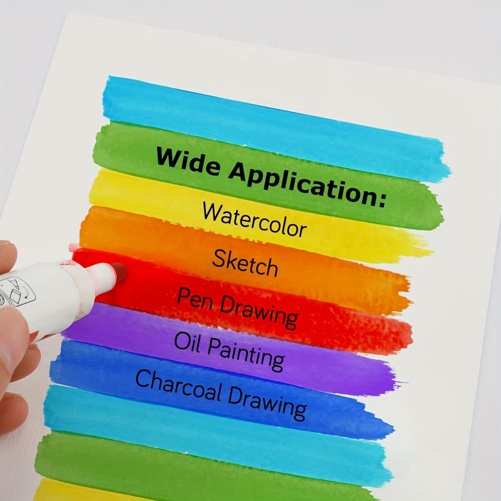 50 листов акварельной бумаги оптом. При весе 140 фунтов/300 г/м2 каждый лист имеет размеры 10x15 дюймов.