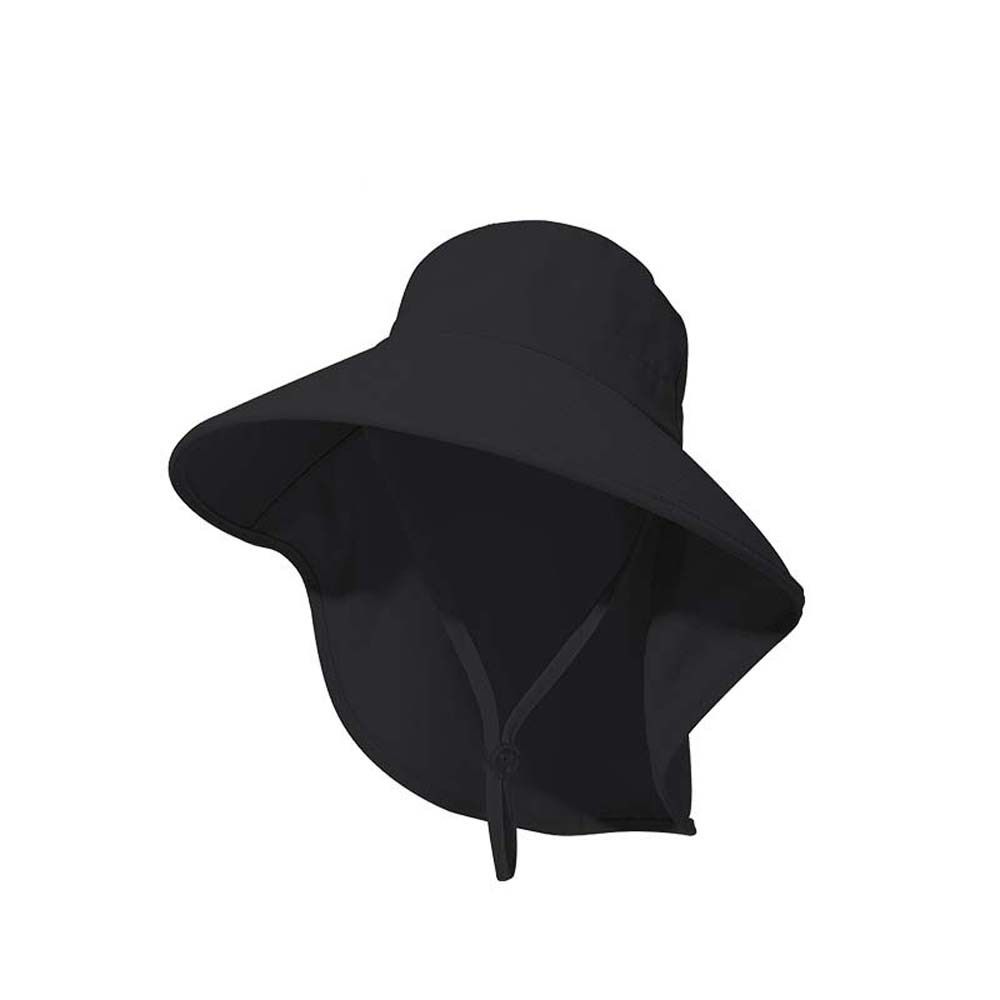 Hiking Hats Wide Brim Bucket Hat Long Wide Brim Hat with Neck Cover Panama Fishing Cap Travel