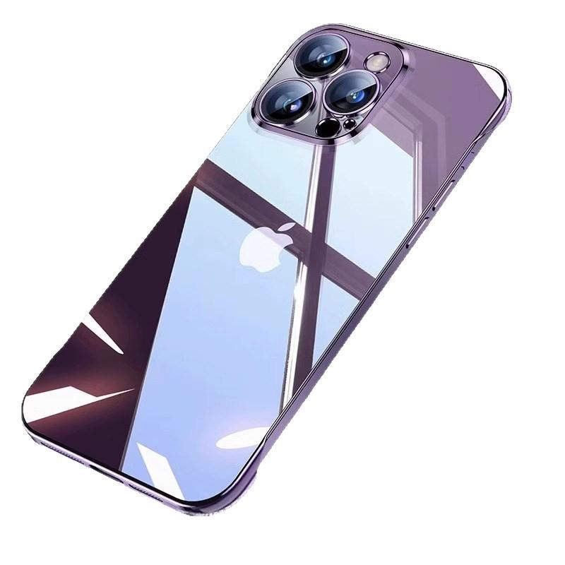 Безрамочный чехол для телефона подходит для Apple 11ProMax, новый объектив, полноразмерный 11/11pro, ультратонкий получехол.