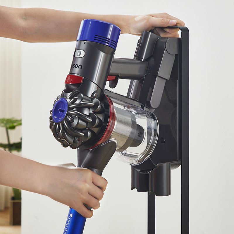 Настенное крепление для пылесоса Dyson: Черный подвесной кронштейн для хранения без сверления