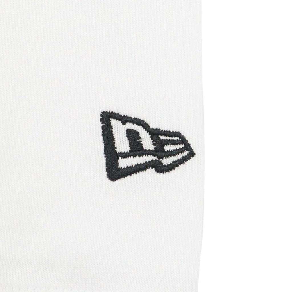 NEW ERA Oversized Cotton Tee 15129360 White Box Logo Long Sleeve Street XL L/S T-shirt