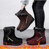 Fashion Women Snow Boots Slip On Winter Mother Shoes For Woman Waterproof Ankle Boots Side Zipper Female Botines Black Botas Femininas