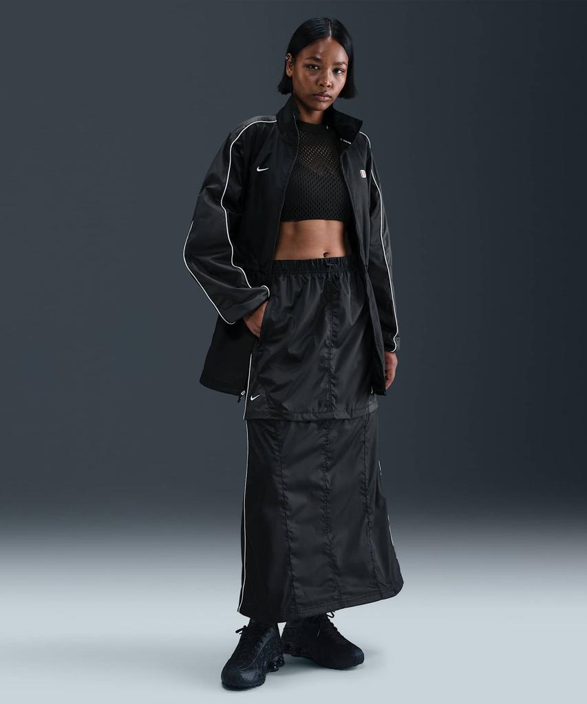 Nike Спортивная юбка Shox с отстегивающимися штанинами W - Черная:Антрацит:Черный / Ih0261-010