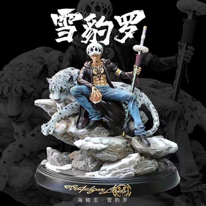 One Piece GK ПВХ Трафальгар Ло Аниме Фигурка Модель Игрушка Изысканное Настольное Украшение Коллекционная Модель Сюрприз для Мальчика Подарок на Фестиваль