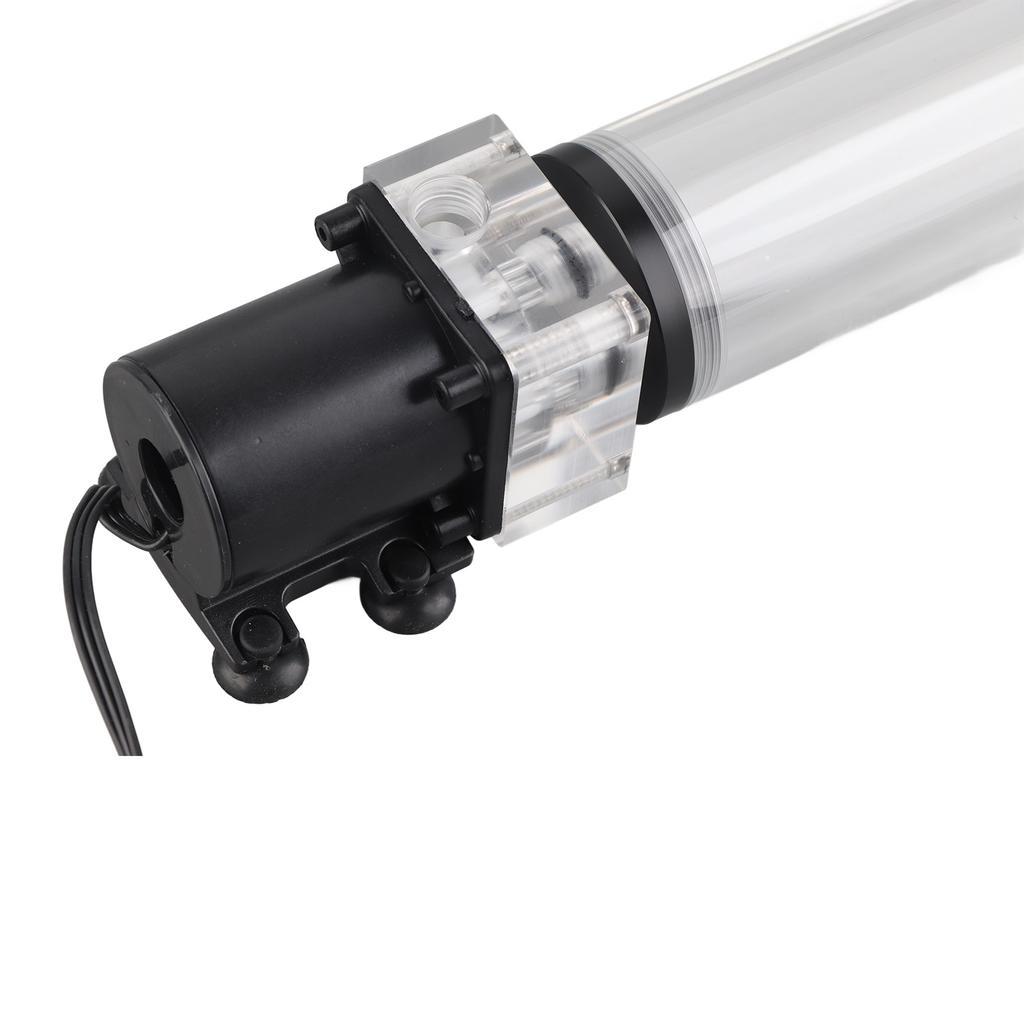 CPU Cooling Cylinder Pump System Leakproof Insulating Water Cooling Tank for Computer PC